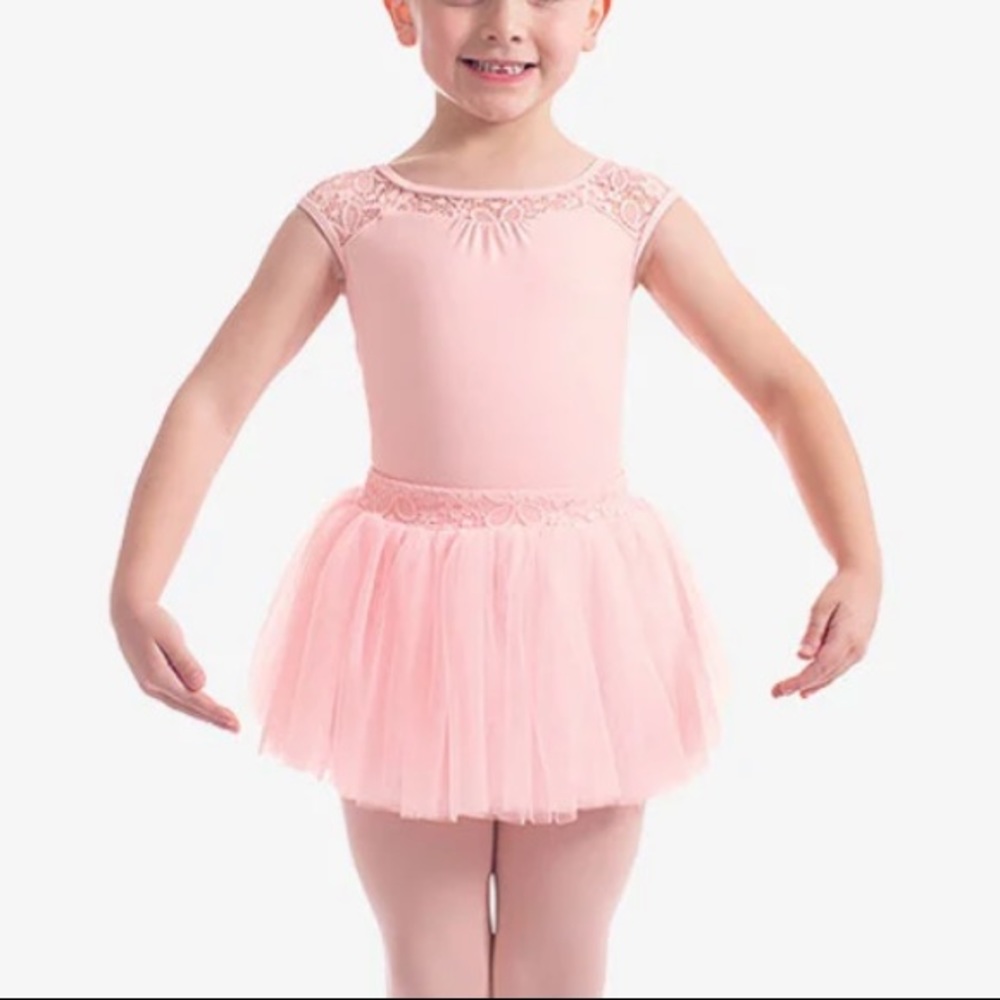 Mirella Girls Daisy Lace Leotard and Tutu Separates BNWT